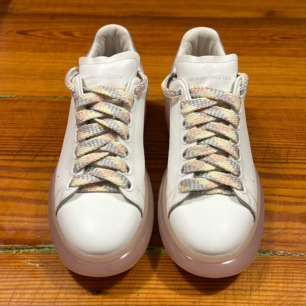 women’s Oversized Alexander McQueen sneakers, size 7.5